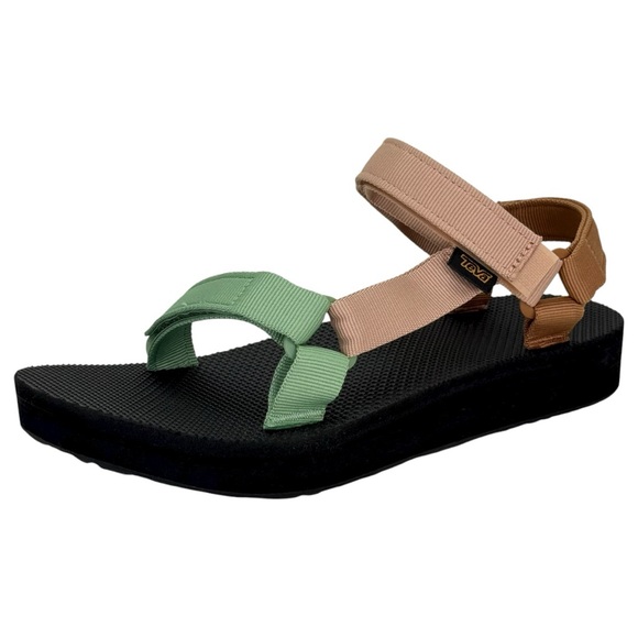 Teva Midform Universal Green/Mauve CYM Womens Sandals Size 10M - Picture 2 of 14